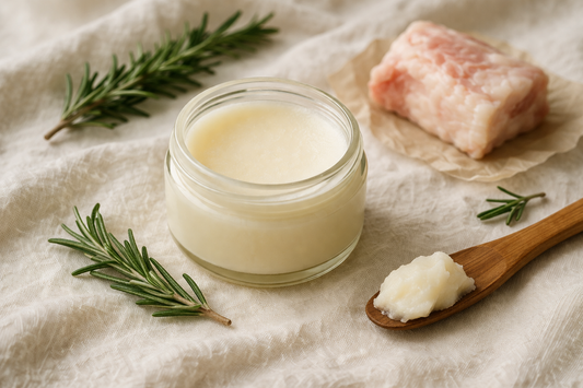 grass-fed beef tallow for skin UK natural moisturiser