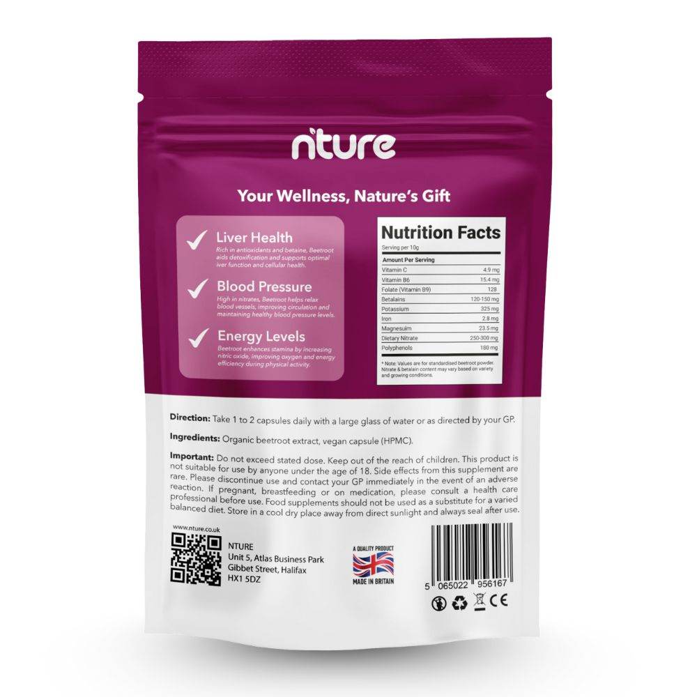 Beetroot Capsules - Nture