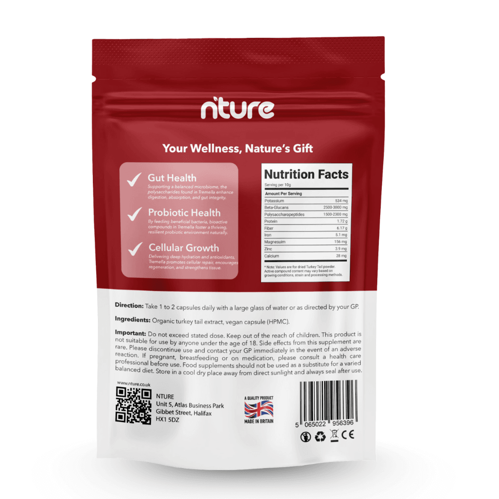 Turkey Tail Capsules - Nture