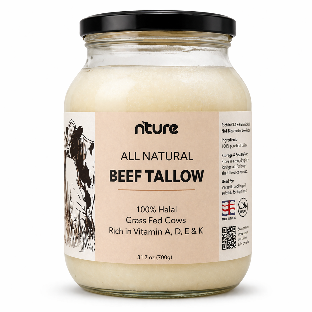Beef Tallow UK — Grass Fed, Halal & Organic