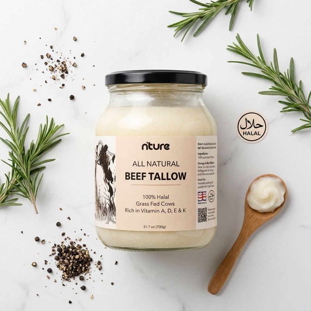 Beef Tallow UK — Grass Fed, Halal & Organic