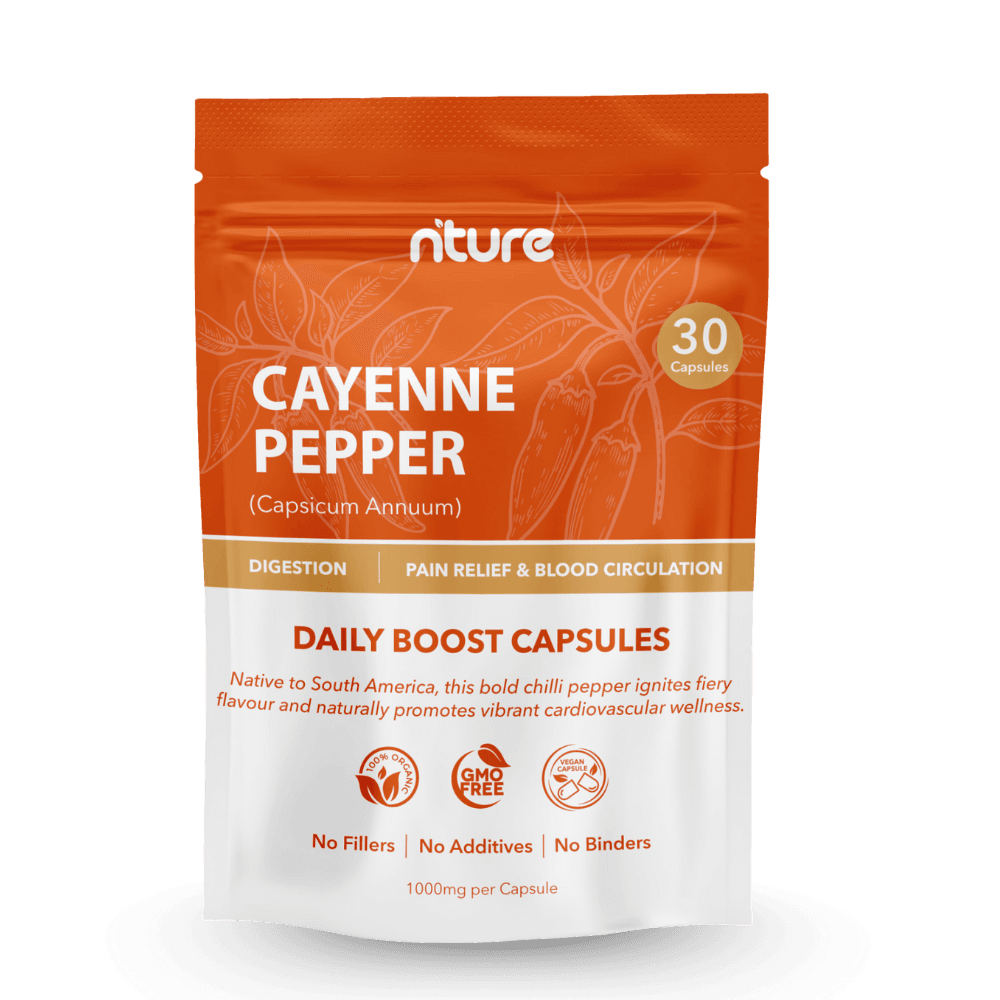 Cayenne Pepper Capsules - Nture