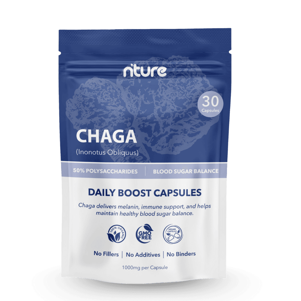 Chaga Mushroom Capsules - Nture