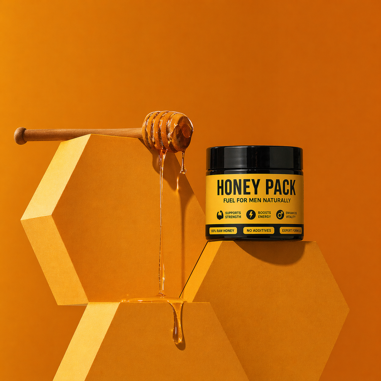 Honey Pack — Raw Honey & Botanical Food Supplement