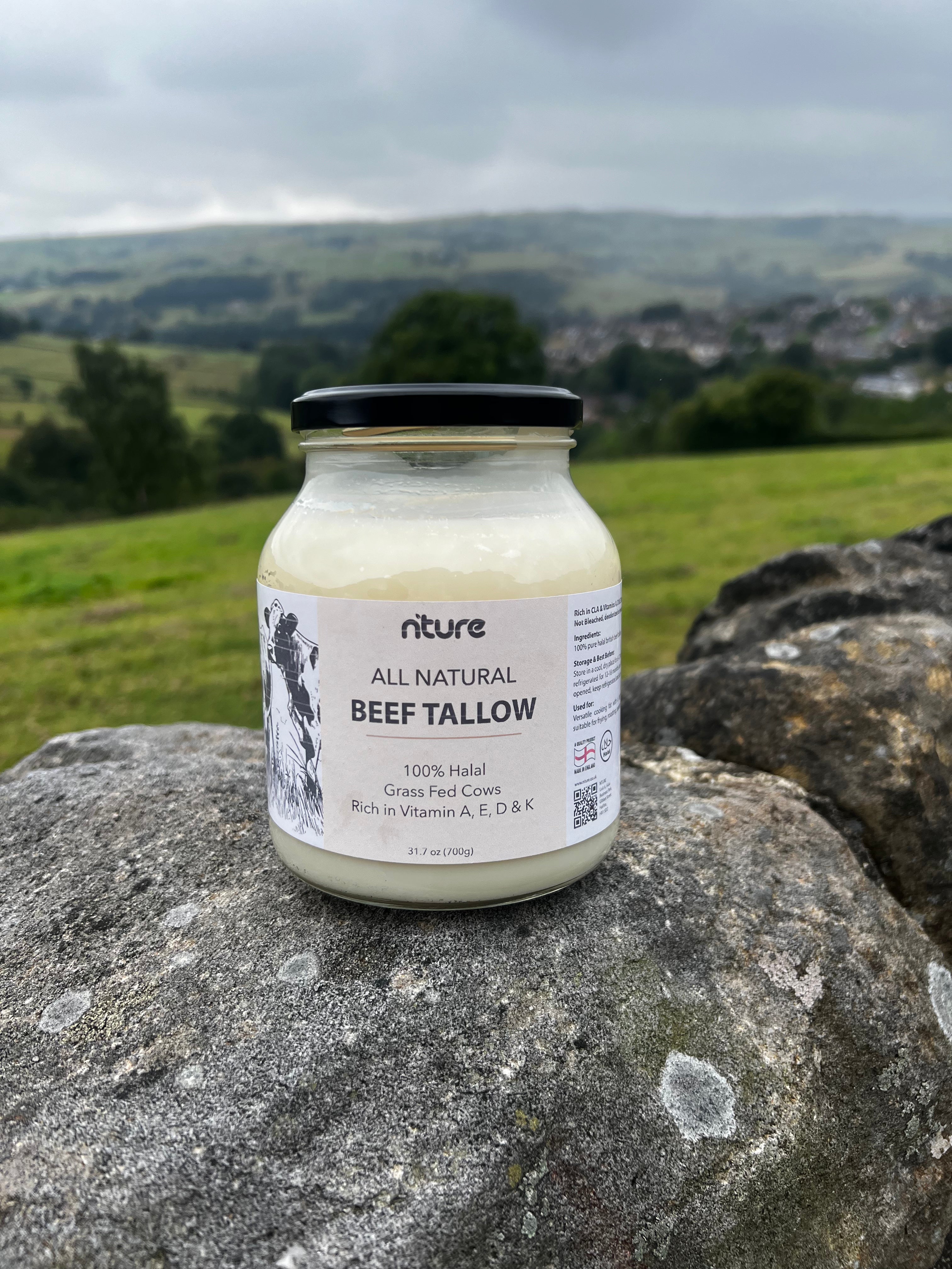 Beef Tallow UK — Grass Fed, Halal & Organic