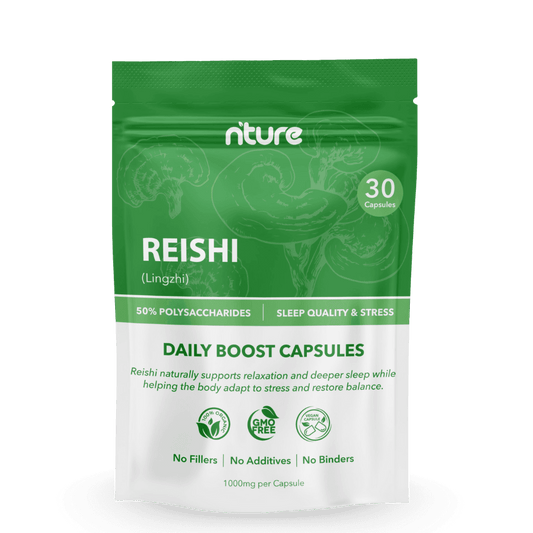 Reishi Mushroom Capsules - Nture
