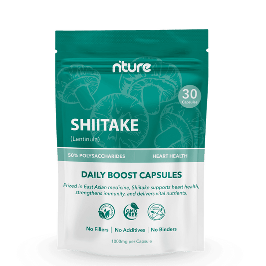 Shiitake Mushroom Capsules - Nture