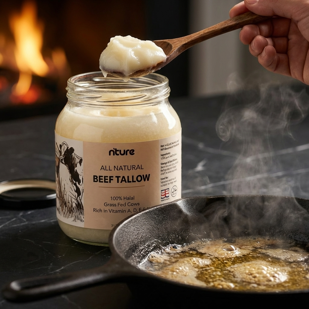 Beef Tallow UK — Grass Fed, Halal & Organic